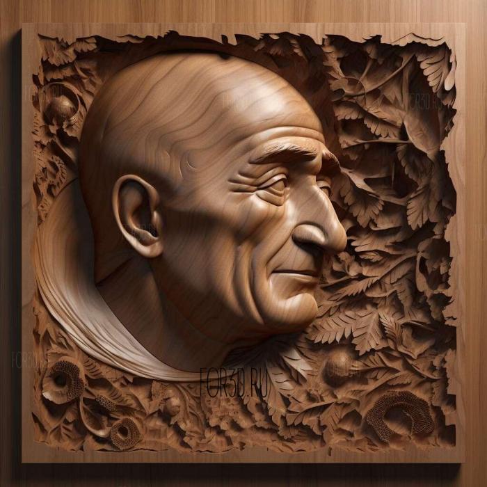 Bruno Taut 2 3d stl модель для ЧПУ